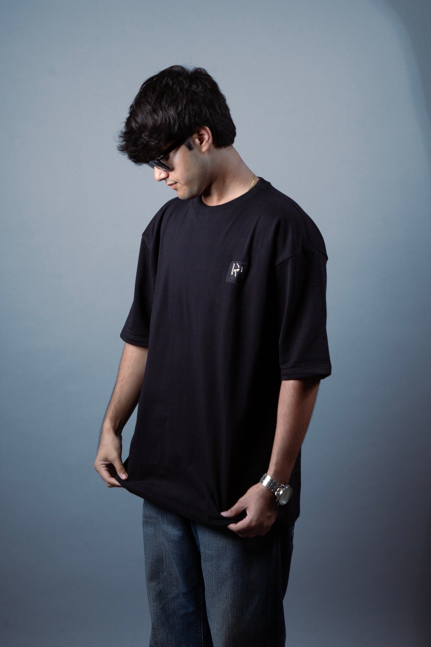 Signature Black Tee