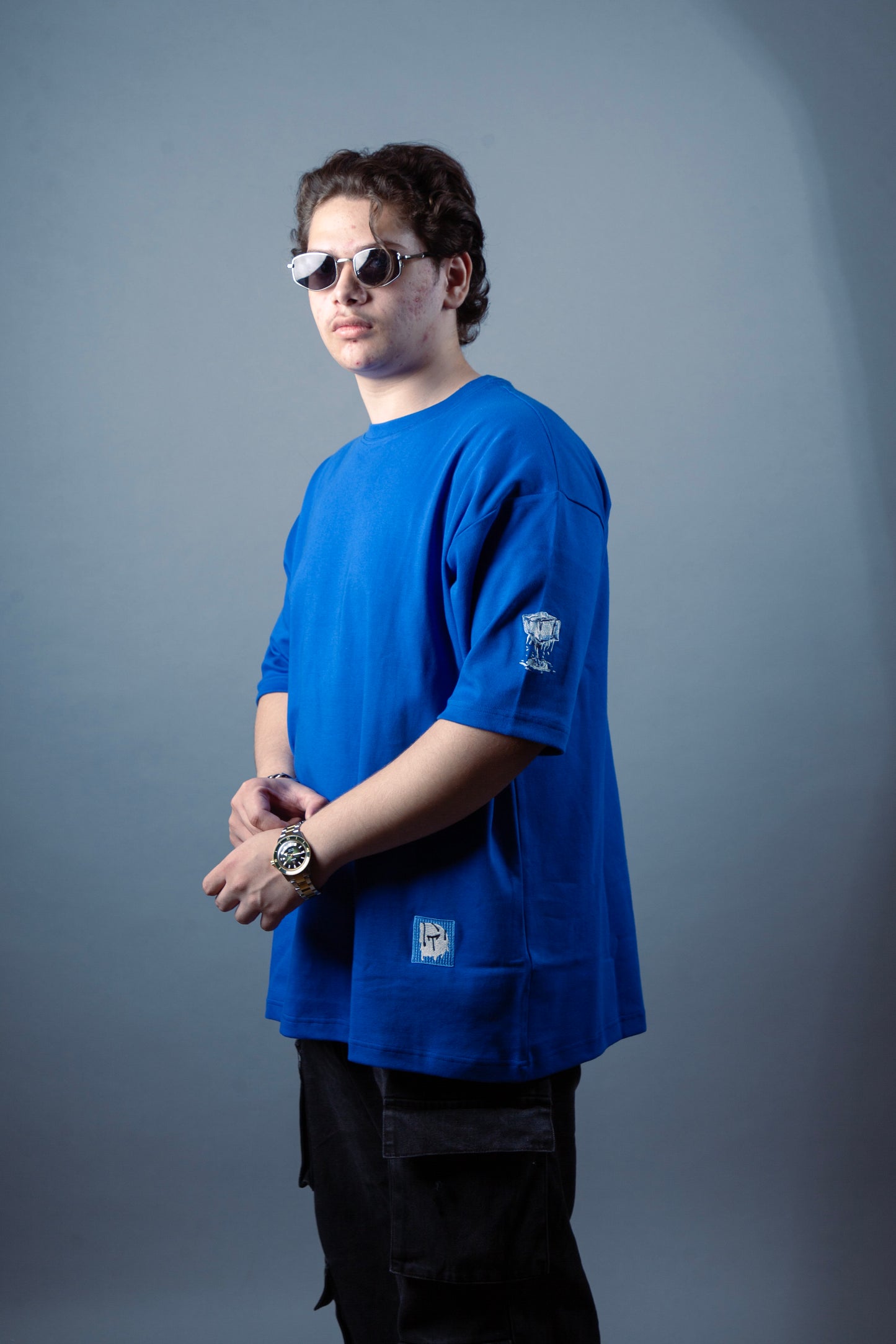 Frost Bite – Blue Tee