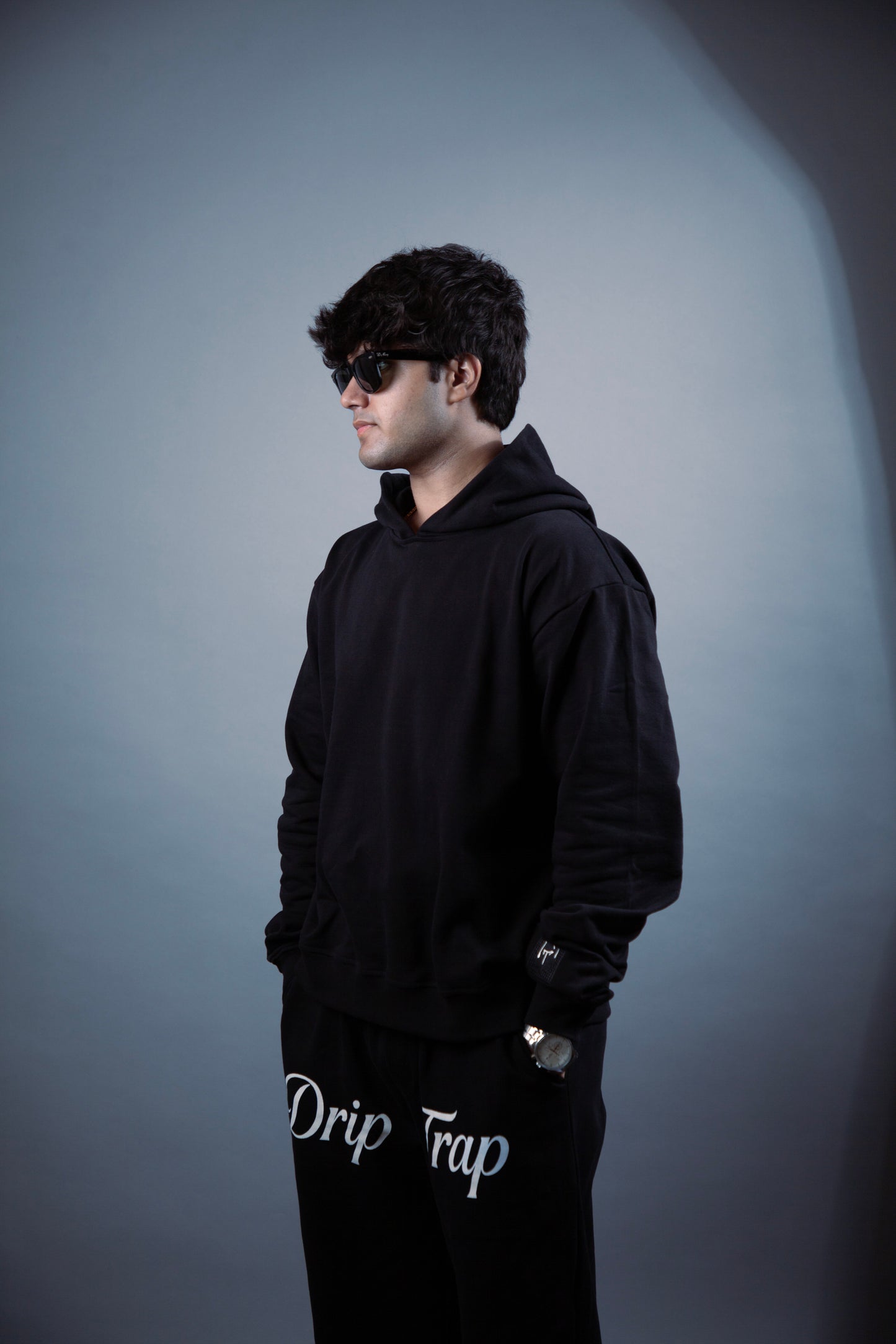 Signature Black Trackpants