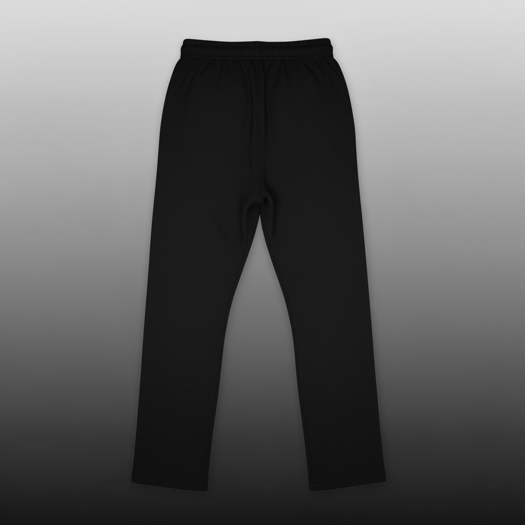 Signature Black Trackpants